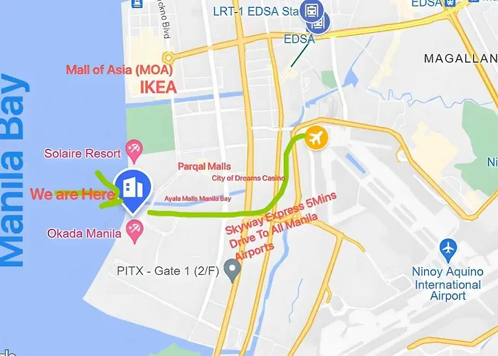 Modern Boutique Spacious Ment Near Airport Okada Solaire Moa * Manila